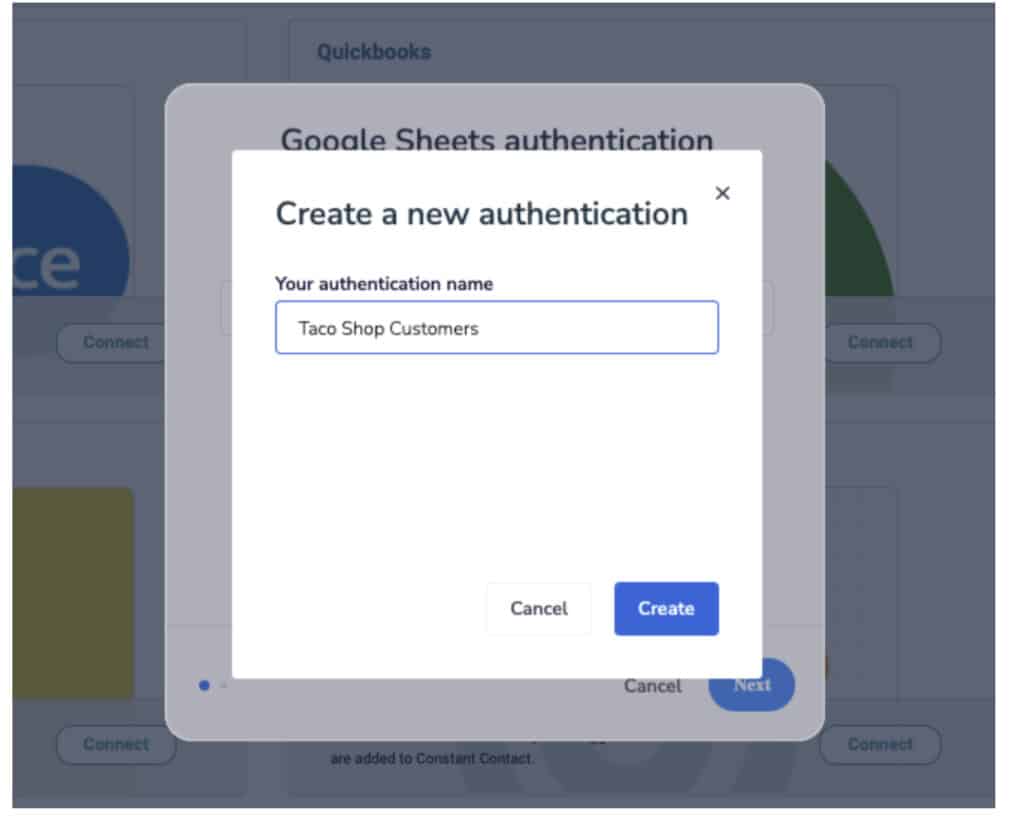 Create a new authorization.